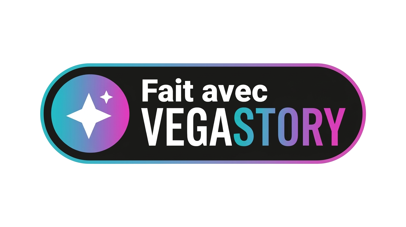 Sticker « Fait avec VegaStory »