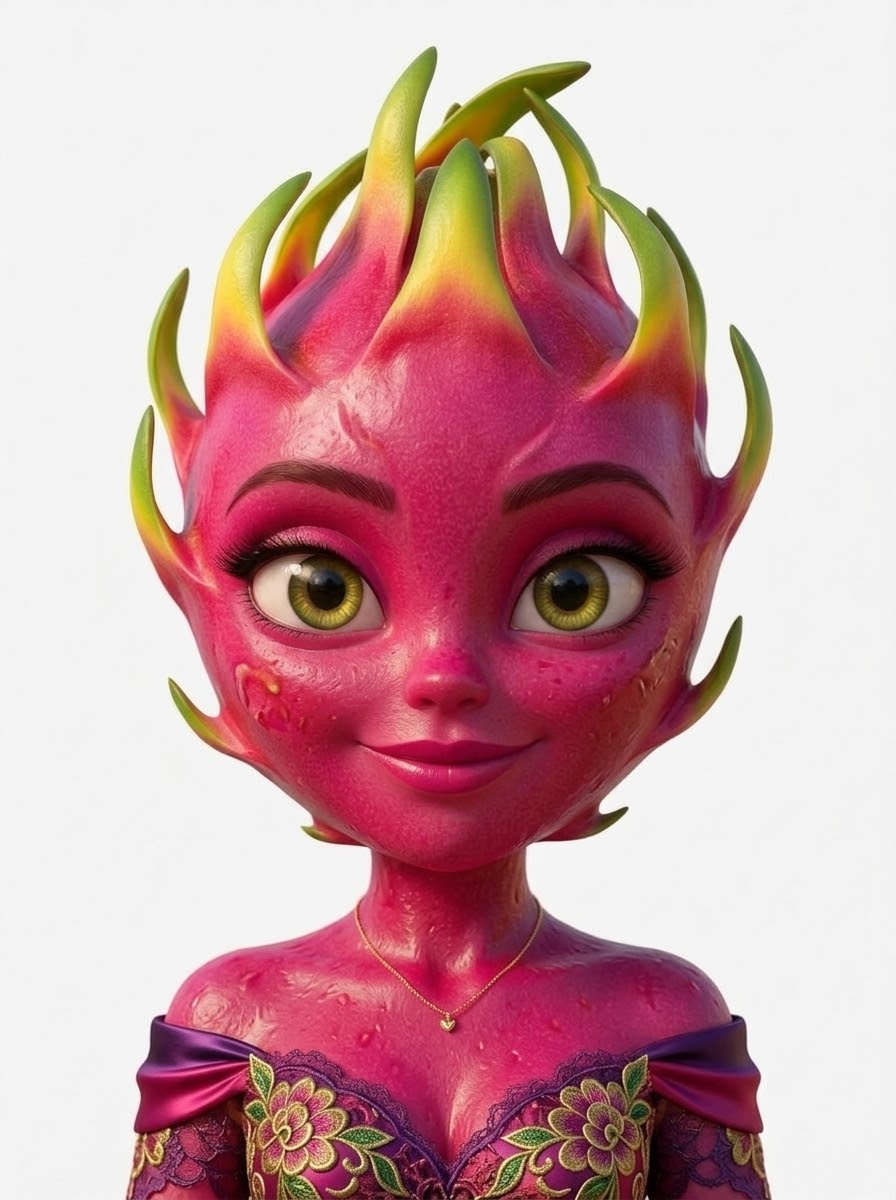 Dragonita, femme fruit du dragon