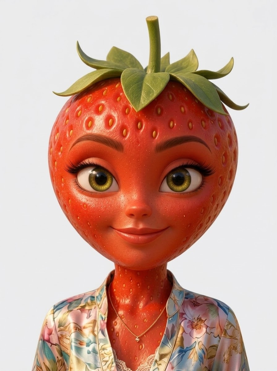 Fraisita, femme fraise